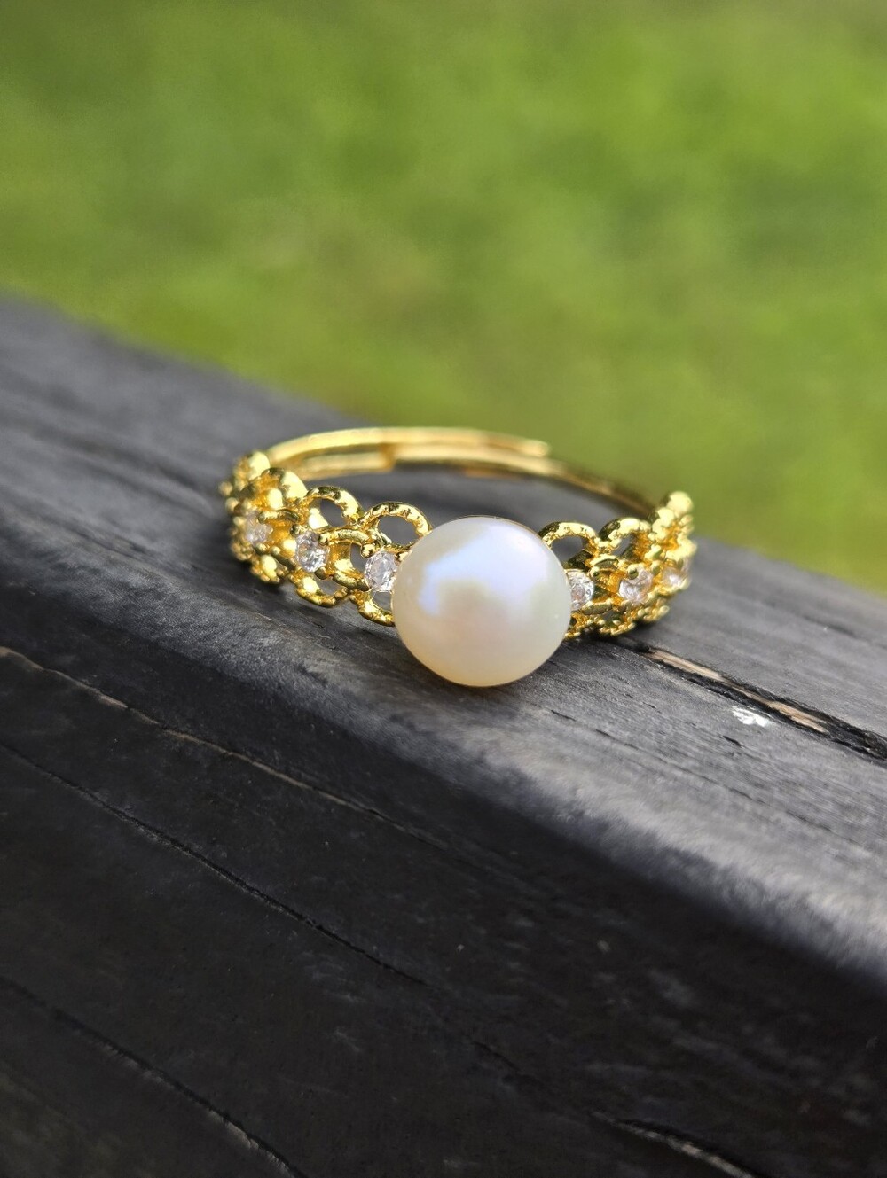 Pearl Stackable Ring